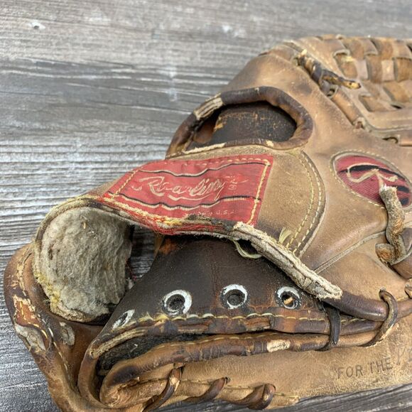 Vintage Rawlings Heart Of Hide HOH-77BC 13” Baseball Glove RHT Right Hand Throw - Picture 2 of 12